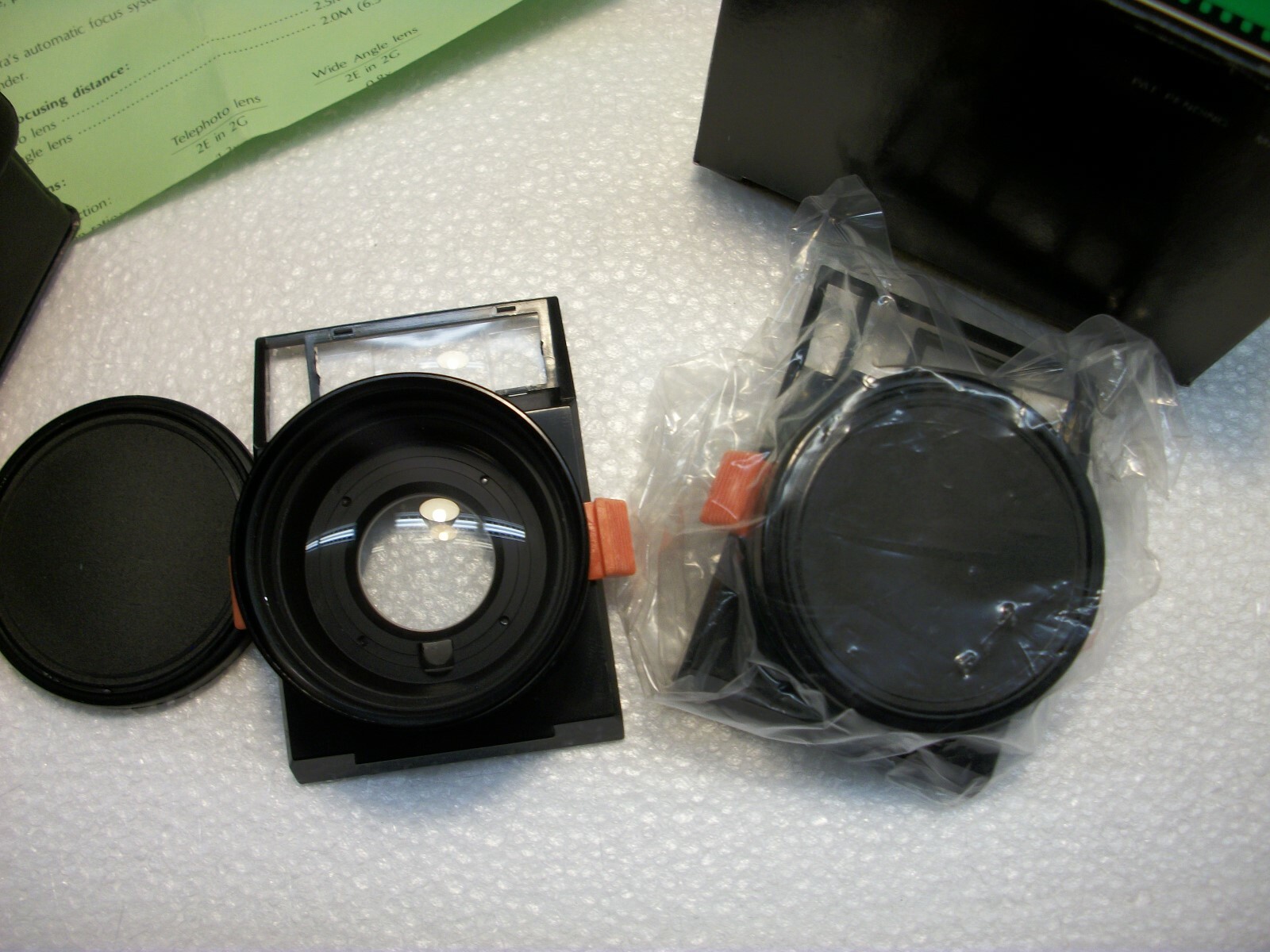 Minolta Talker - Auxiliary Lens Set Telephoto & Wide Angle   NEW