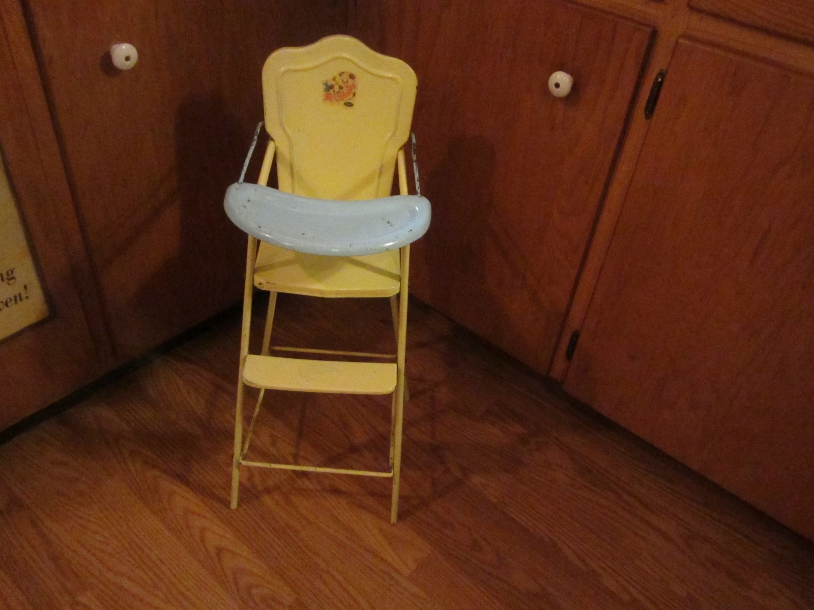Vintage Amsco Doll-E-Hichair Toy Doll High Chair American USA 1950s DOLL