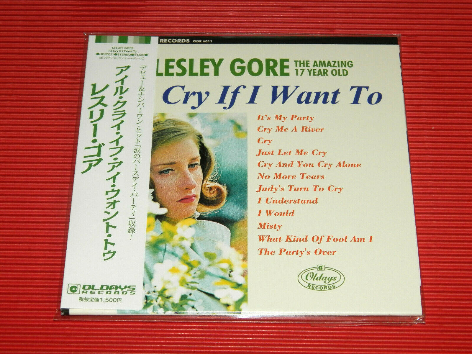 4BT LESLEY GORE I'll Cry If I Want To w/ BONUS TRACK JAPAN
