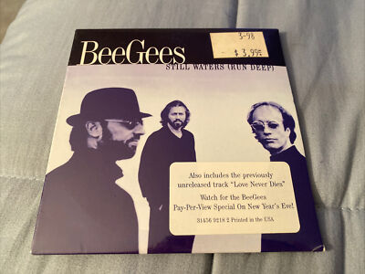 BEE GEES - Still Waters (Run Deep) / Love Never Dies 2-Track CD Single - SEALED