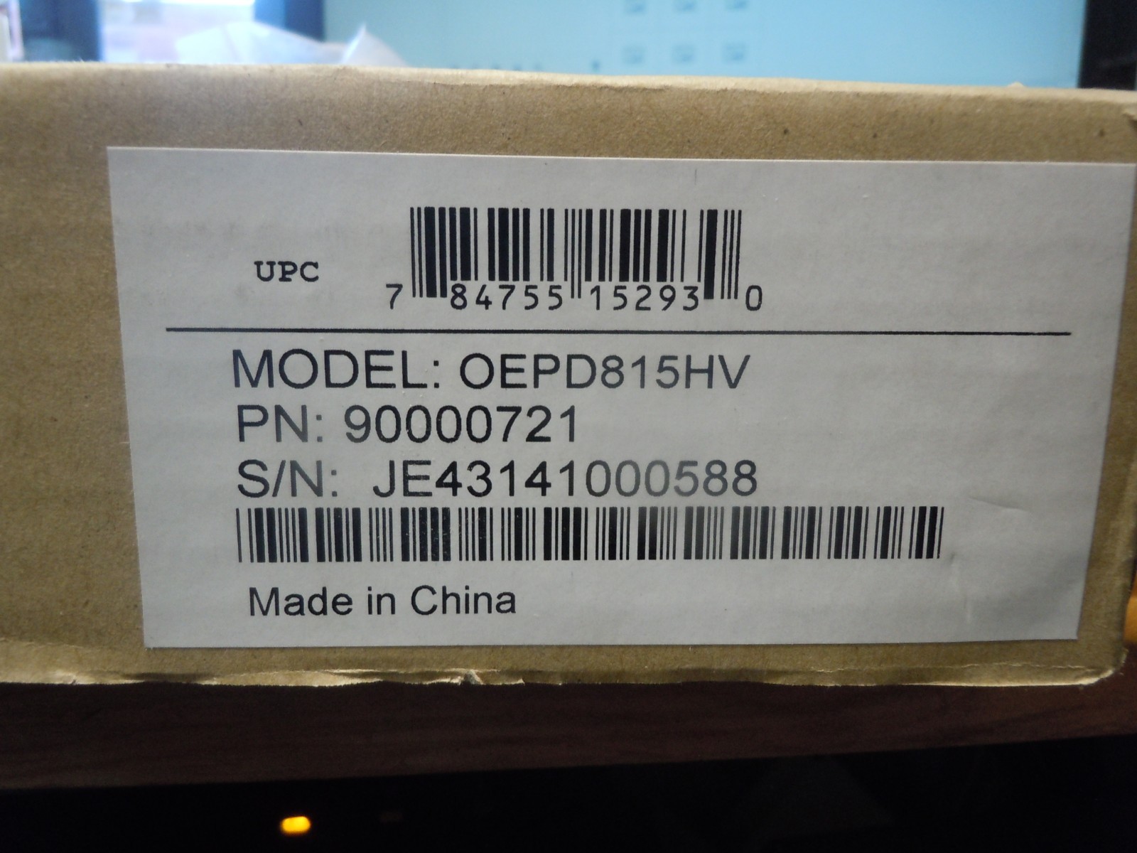 Minuteman MMPD Series OEPD815HV Server Power Distributor 12A 100-120V 90000721