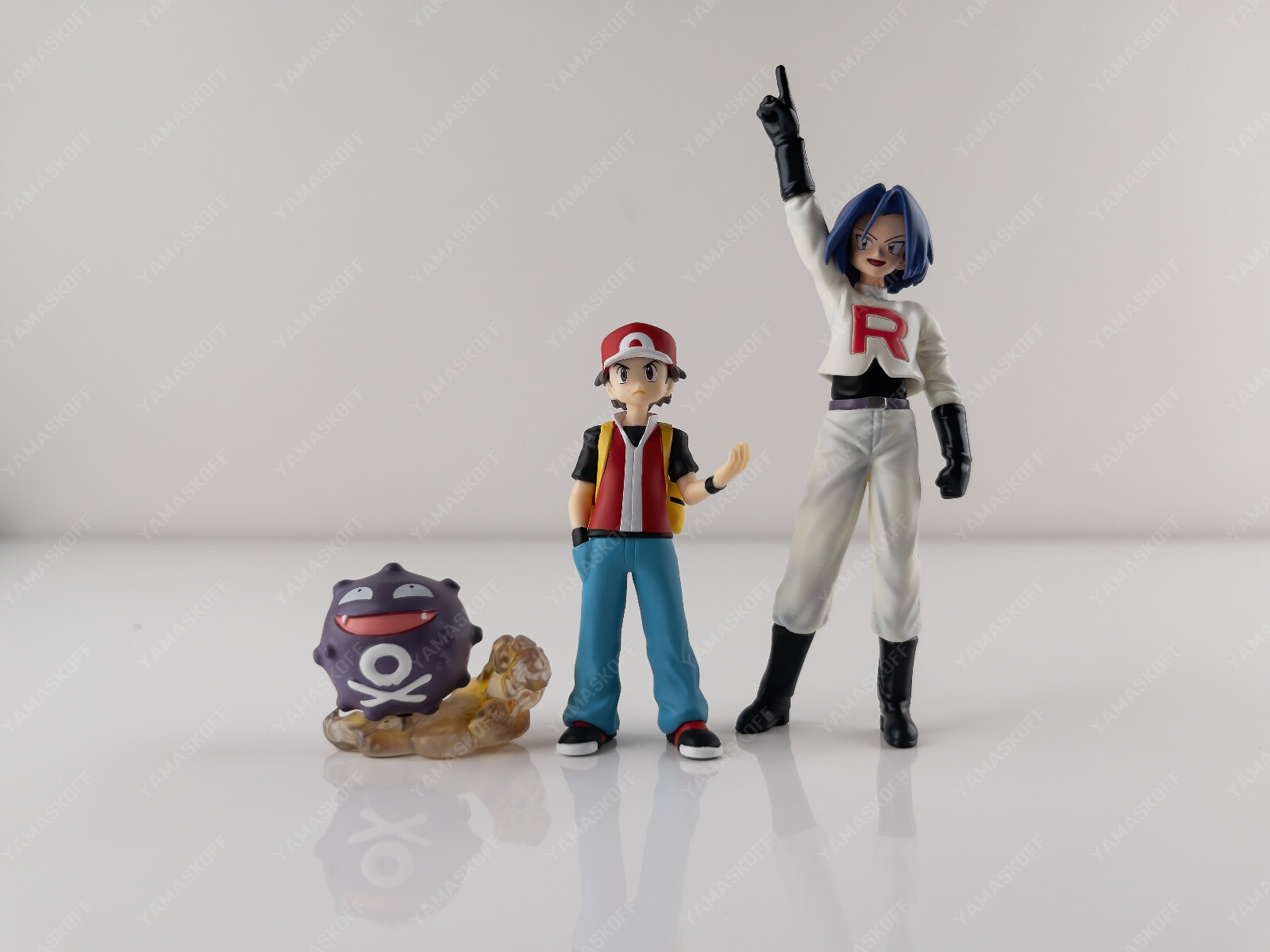 Pokemon Scale World Resin Figure SXG Kanto - 1/20 Team