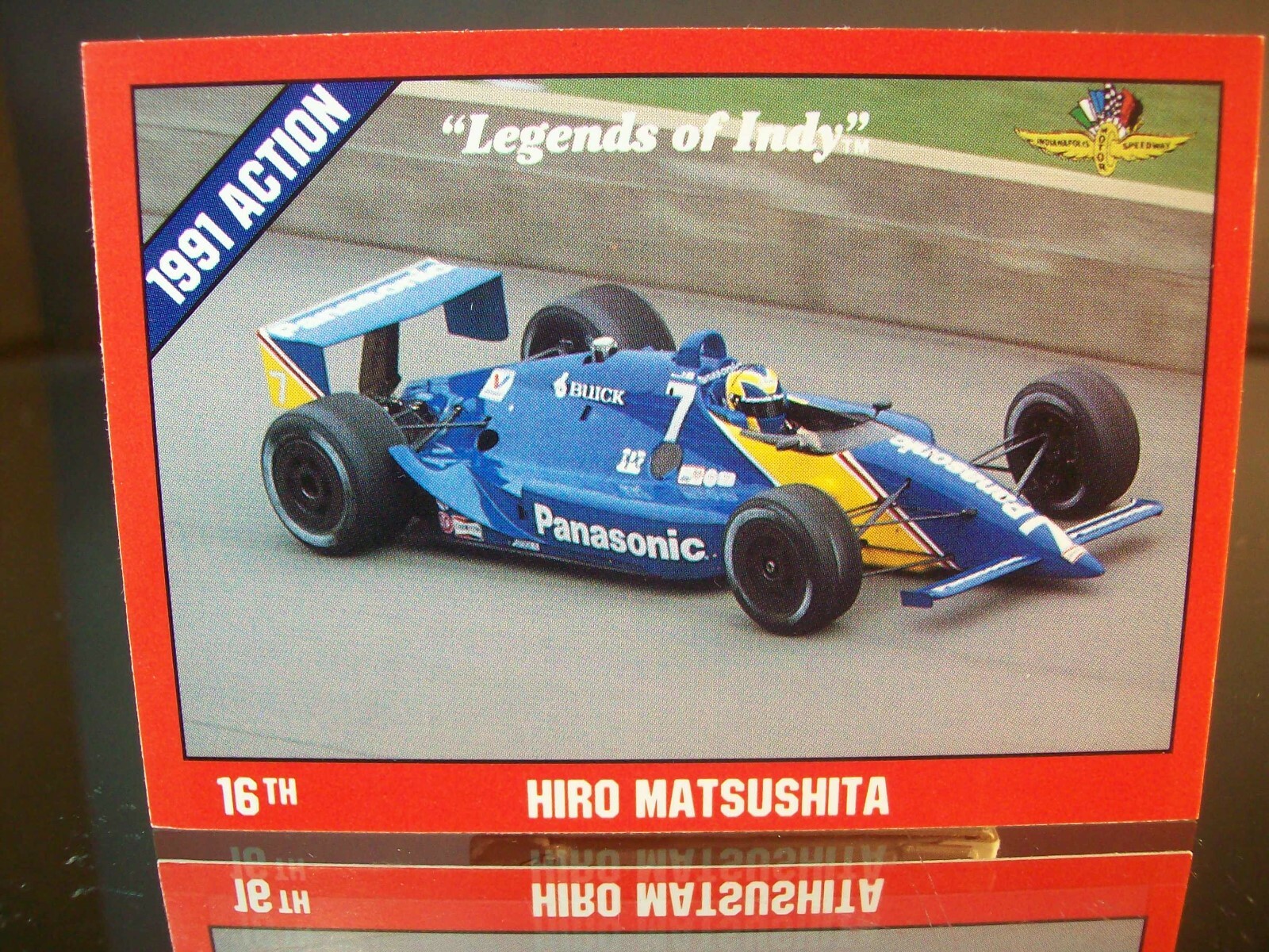 Hiro Matsushita Legends Of Indy 1992 Card #17 Indianapolis