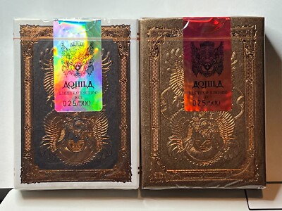 Aquila Limited Edition Boxed Set - Playing Cards - Numbered 025 of 500
