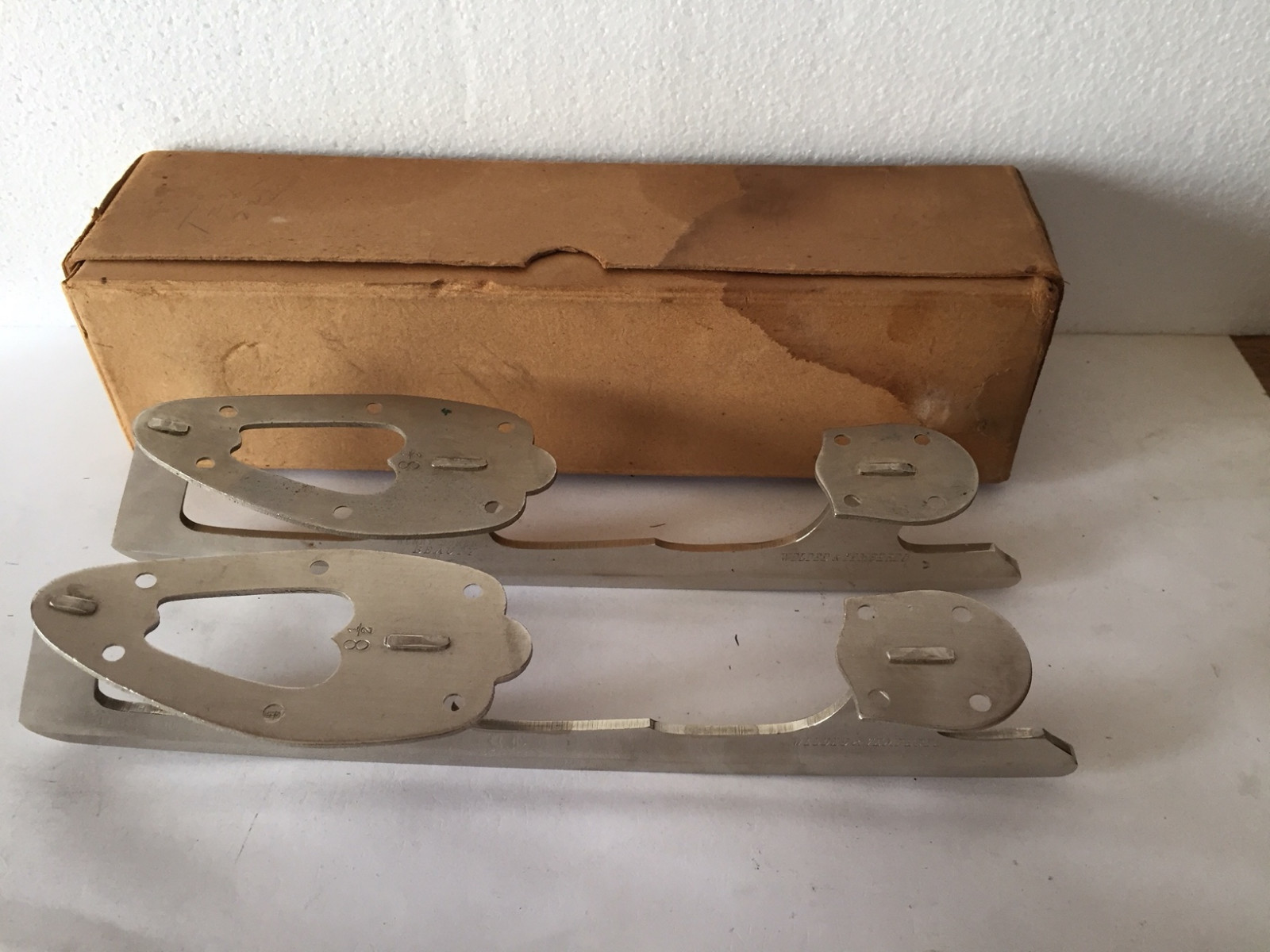 Antique NIB Henry Boker Steel Ice Skating Blades