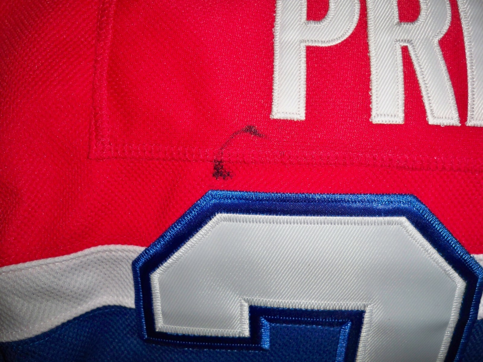 Montreal Canadiens #31 Carey Price Signed Replica Jersey Habs Hot WOW