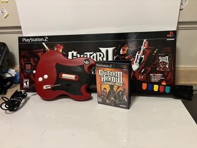 Guitar Hero Red Octane Gibson SG PSLGH Sony PlayStation 2 PS2 - W Game Tested