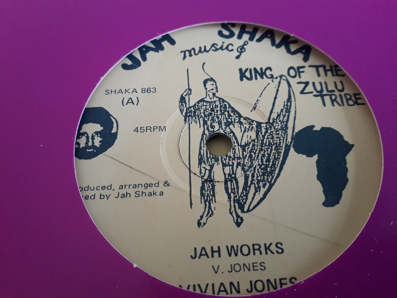 VIVIAN JONES JAH WORKS レコード Vivian Jones - Jah Works (LP)