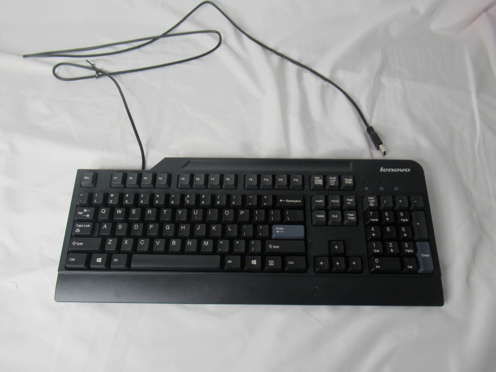 Lenovo Wired USB Keyboard Black for PC KB1021 | eBay