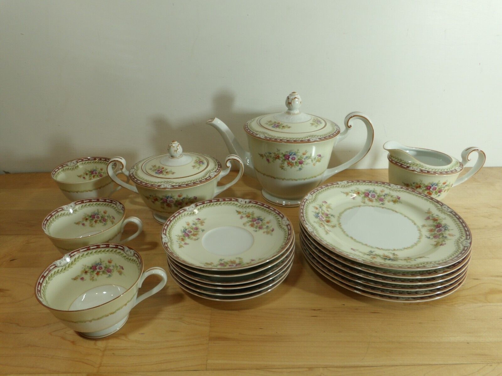 Noritake Nippon Toki Kaisha 20 Piece Set Tea Set | eBay Noritake Nippon Toki Kaisha 20 Piece Set Tea Set | eBay