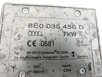 Audi A4 8K B8 QU 08-11 Antennenverstärker Weiche Antenne Audi A4 8K B8 QU 08-11 07.02.2008 8E0035456D gebraucht Vorschau 2