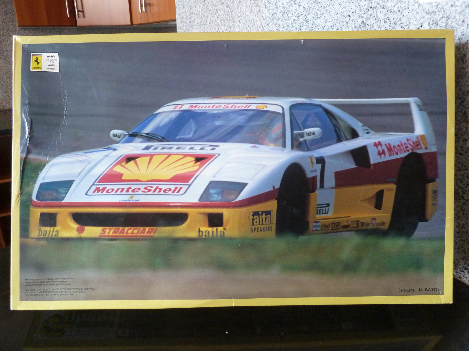 1:16 Fujimi, Ferrari F40, Monte Shell, Supercars