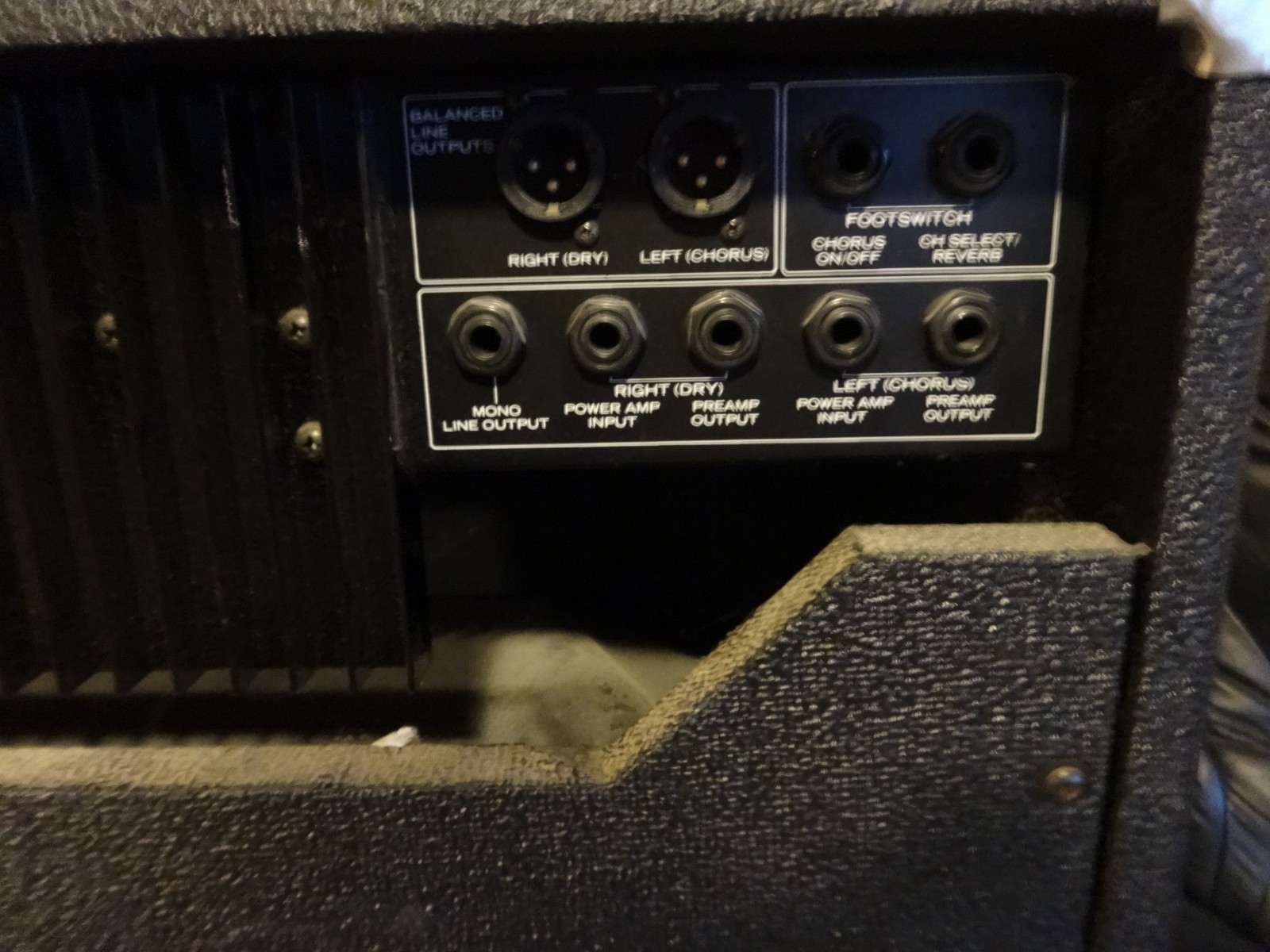 Ampeg SS-140C half stack amplifier 1980's