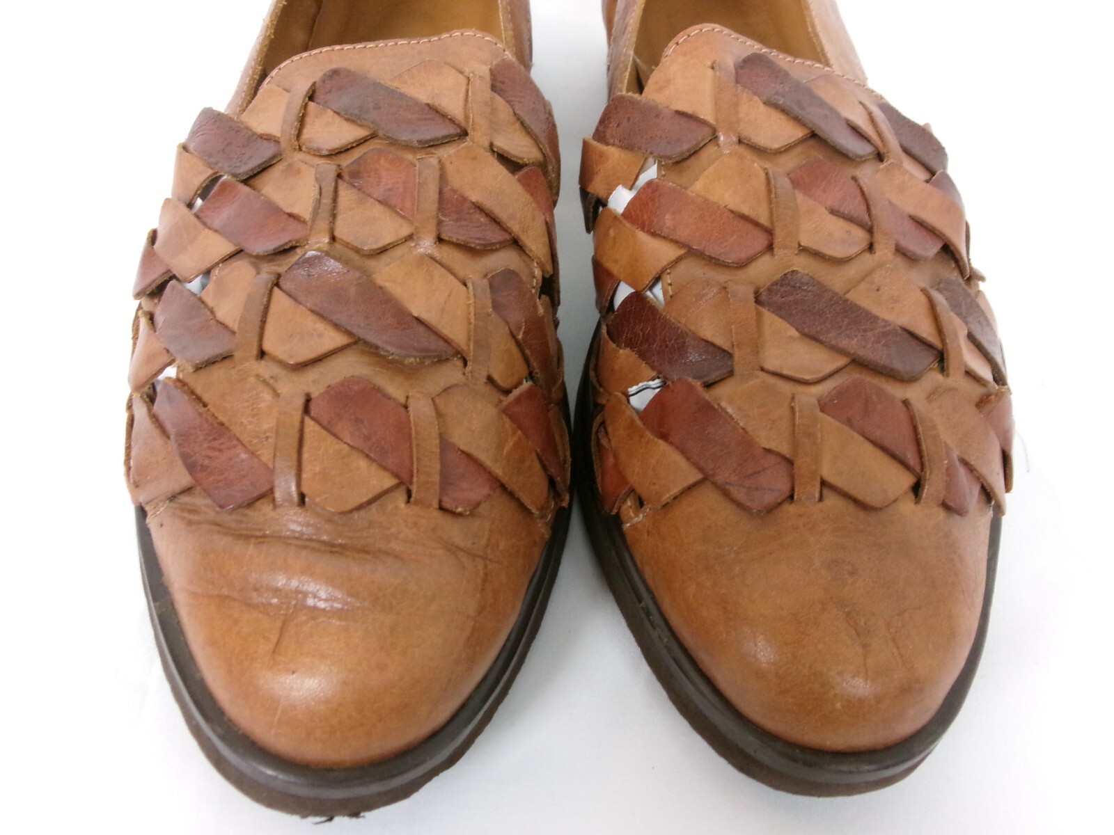 Buffalino  Slip On Weave Loafer         SIZE: 12        BROWN
