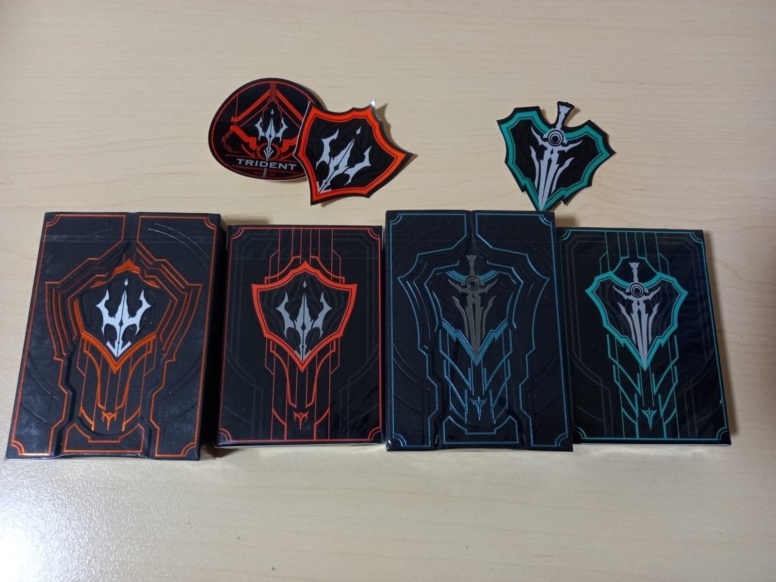 Trident Deluxe PlayingCards 【Card Mafia】 Trident Playing Cards – Card Mafia