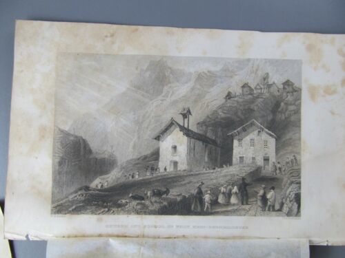 4 Small Engravings, 1840s