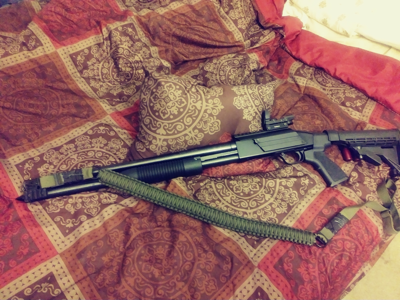 GG&G■Mossberg 590 フラッシュライト マウント■1655R Mossberg 590 Shotgun Quick Detach Sling & Flashlight Mount