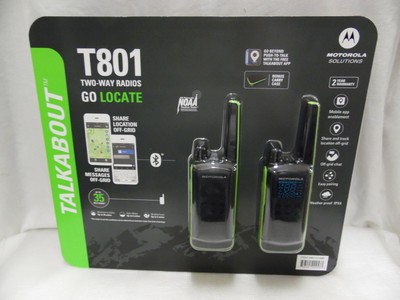 MOTOROLA TALKABOUT T801 TWO WAY RADIO SET NEW (FAST FREE SHIPPING). Buy it now for 87.99