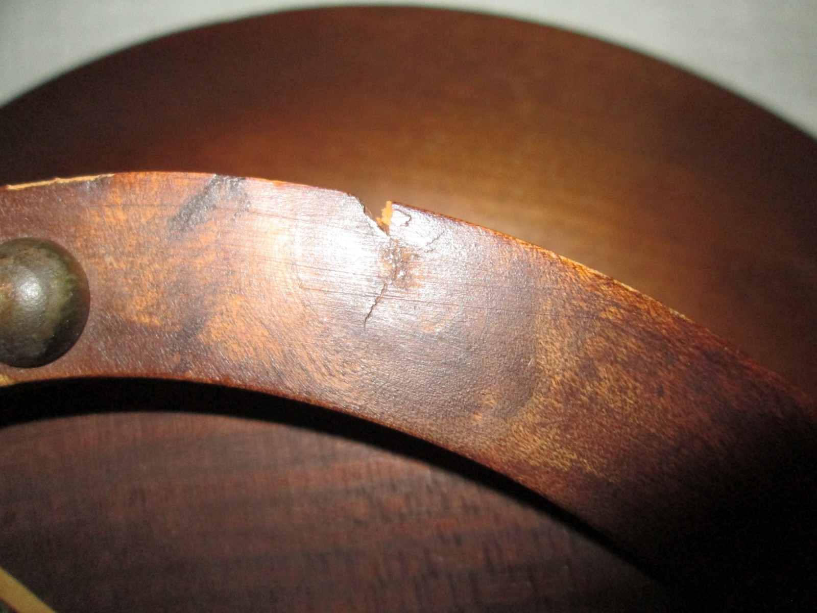 Carved Black Forest Raised Plate - F. Peter-Trauffer Non-Working Musical