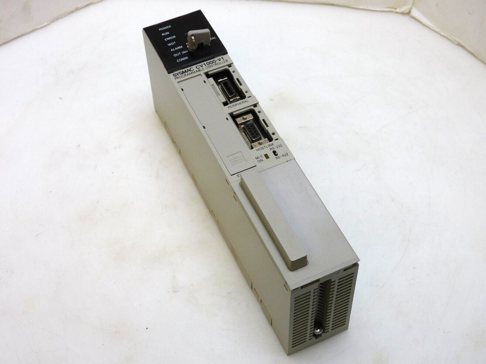 OMRON CPU UNIT CV1000-CPU01-V1 MISSING COVERS | eBay OMRON CPU UNIT CV1000-CPU01-V1 MISSING COVERS | eBay