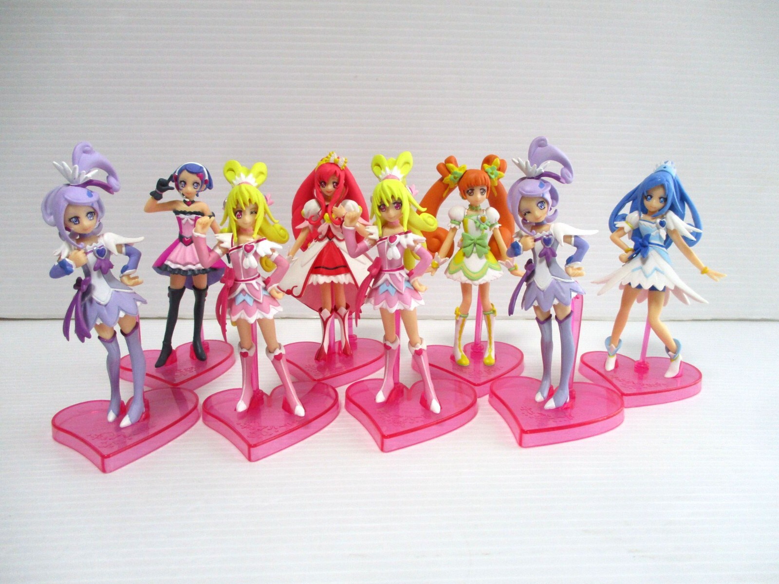 Doki Doki PreCure Figure Glitter Force Doll Set of 8 Doll Doki Doki PreCure Figure Glitter Force Doll Set of 8 Doll