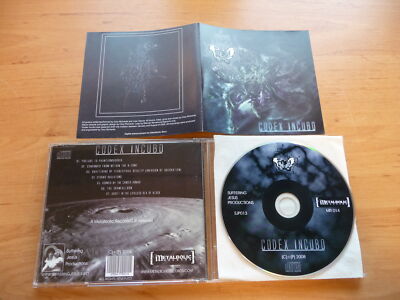 CD COSMIC ATROPHY - CODEX INCUBO / METABOLIC RECORDS 2009