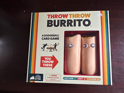 New In Box .Throw Throw Burrito - Card Game .See Photos For Condition and Type.