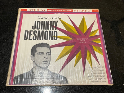 Dance Party Featuring Johnny Desmond  The ''Tops'' Star Series 9762 Vinyl Album