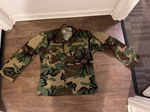 ✨入手困難✨RNA カモフラBigコート カモフラージュ ミリタリーコート MILITARY リジェクト 訳あり 実物 USED 米陸軍 (U.S.ARMY