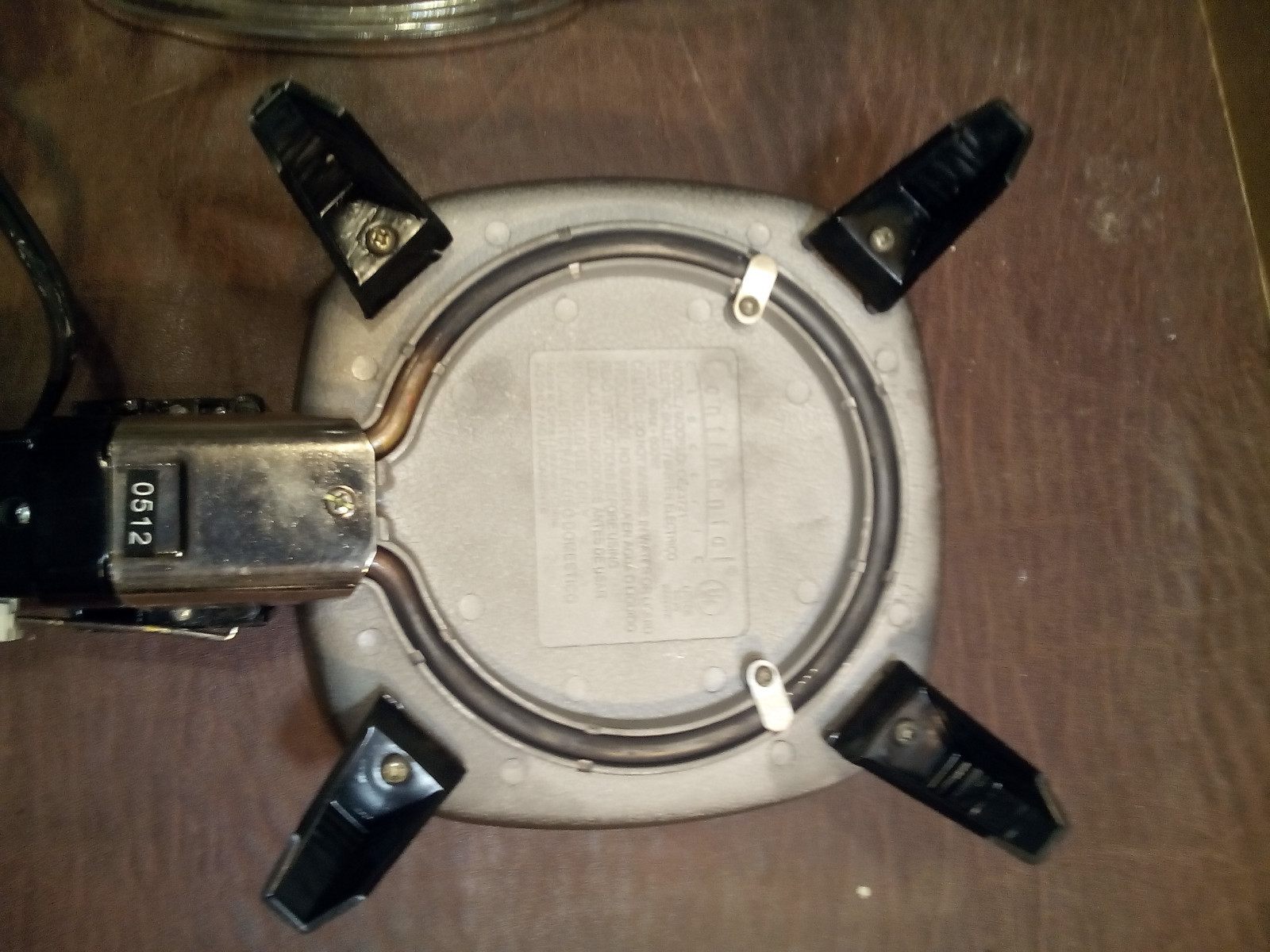 VINTAGE CONTINENTAL SMALL ELECTRIC SKILLET MODEL# CE23721