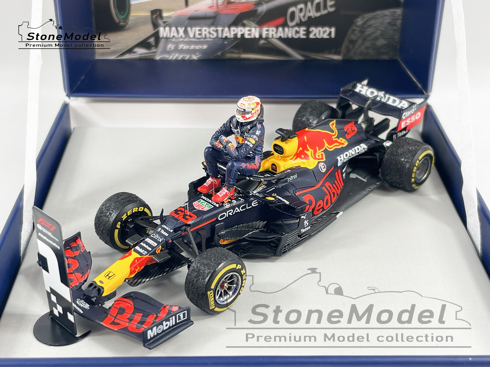 Red Bull F1 RB16B 33 Max Verstappen France 2021 World Red Bull F1 RB16B 33 Max Verstappen France 2021 World