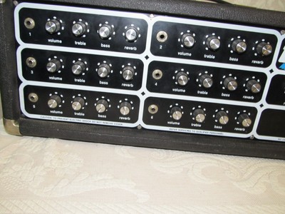 Vintage WILDER 200A 200 A Amp/Amplifier Head J321