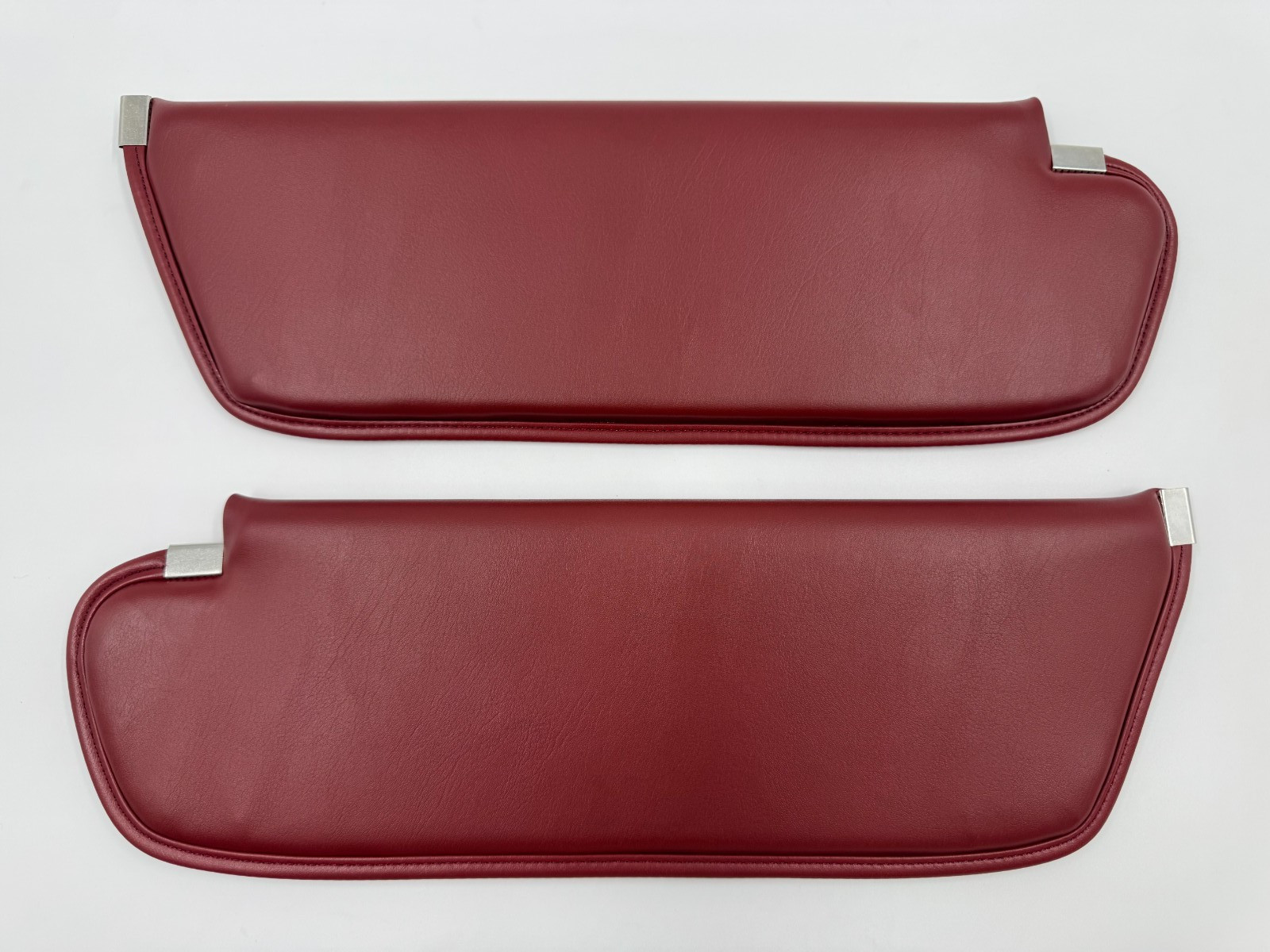 Burgundy Red Claret Sunvisor Set for 1970-1976 Plymouth Duster