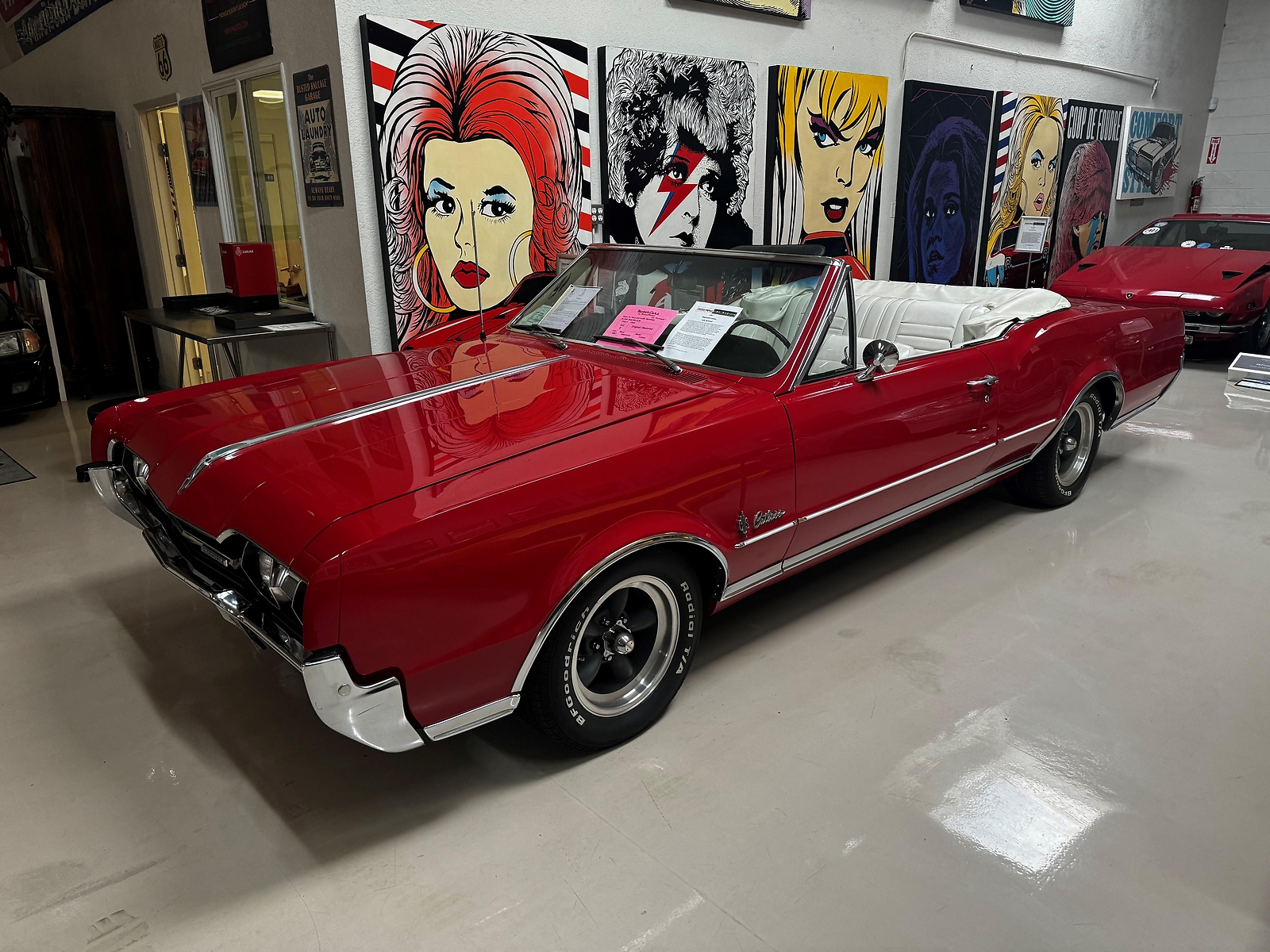 1967 Oldsmobile Cutlass Supreme  Convertible Bouvard Cruiser Nicely Restored