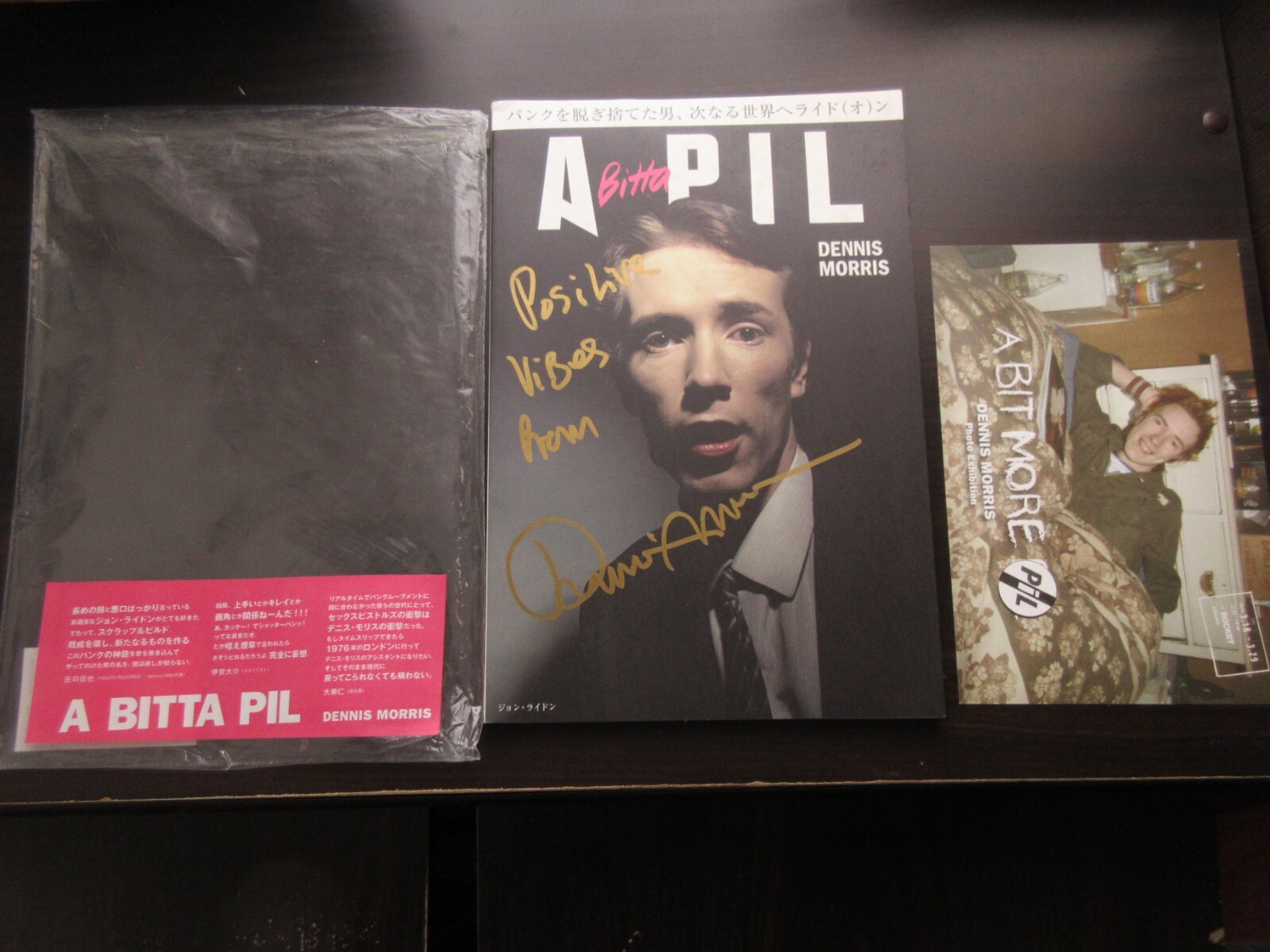 A BITTA PIL デニス・モリス PUBLIC IMAGE LTD 写真集 ジョン