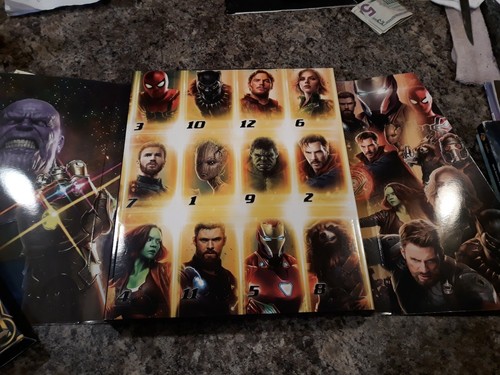 Marvel Avengers Infinity War- 12 Pairs Of Socks - 12 Days Of Socks Boys Small