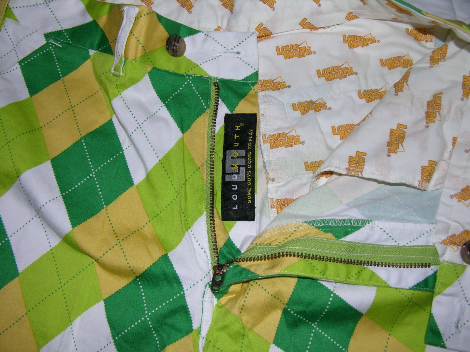 Mens LoudMouth Golf shorts 32