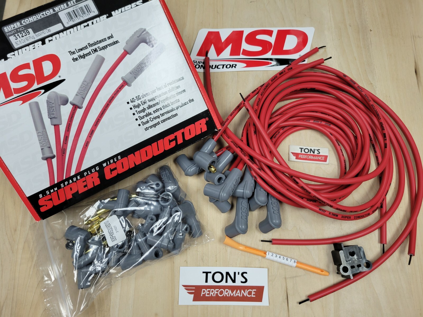 MSD 8 Cylinder Wire Set MSD 8 Cylinder Wire Set