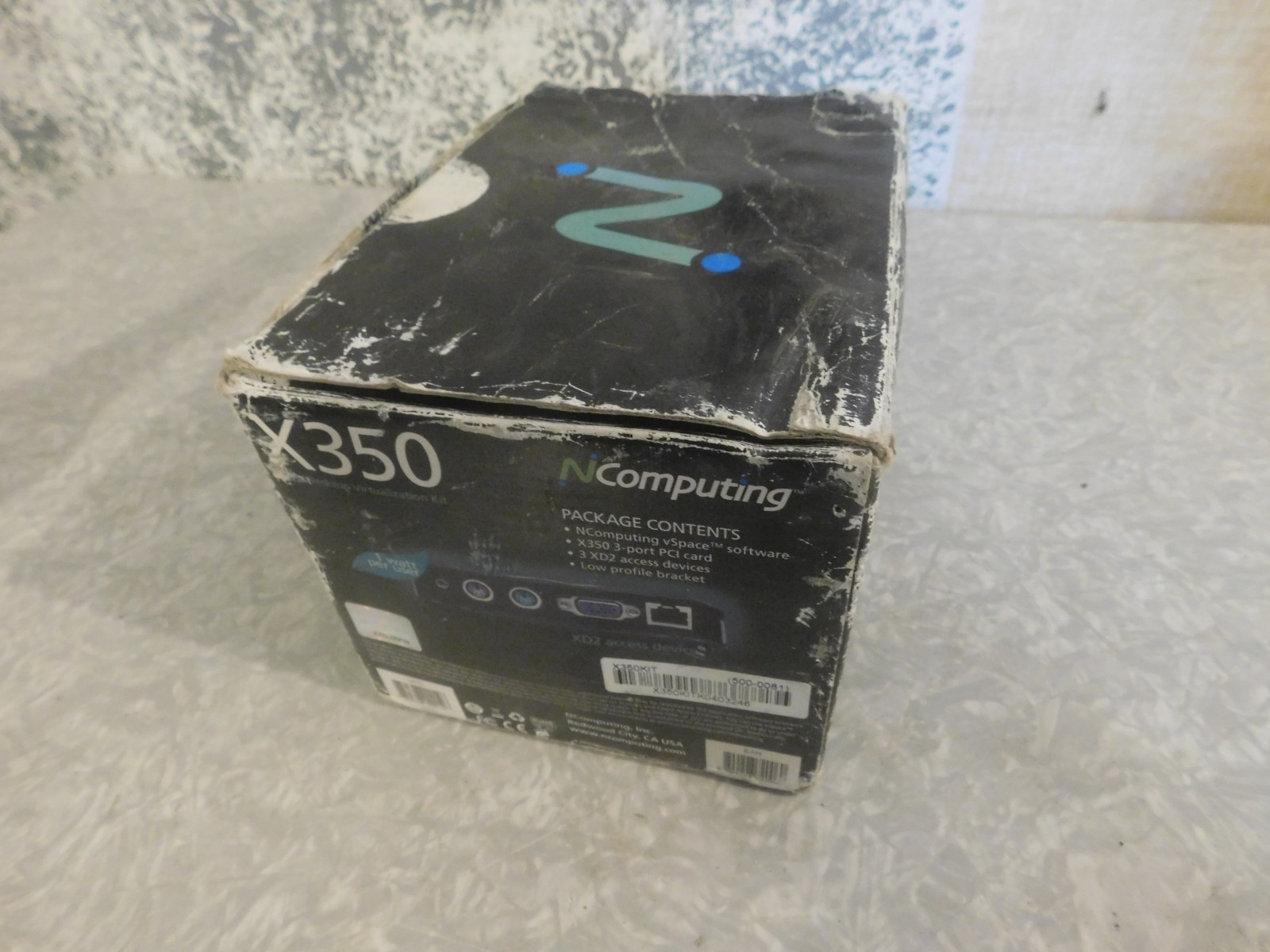 NComputing X350 3 User Desktop Virtualization Terminal Kit