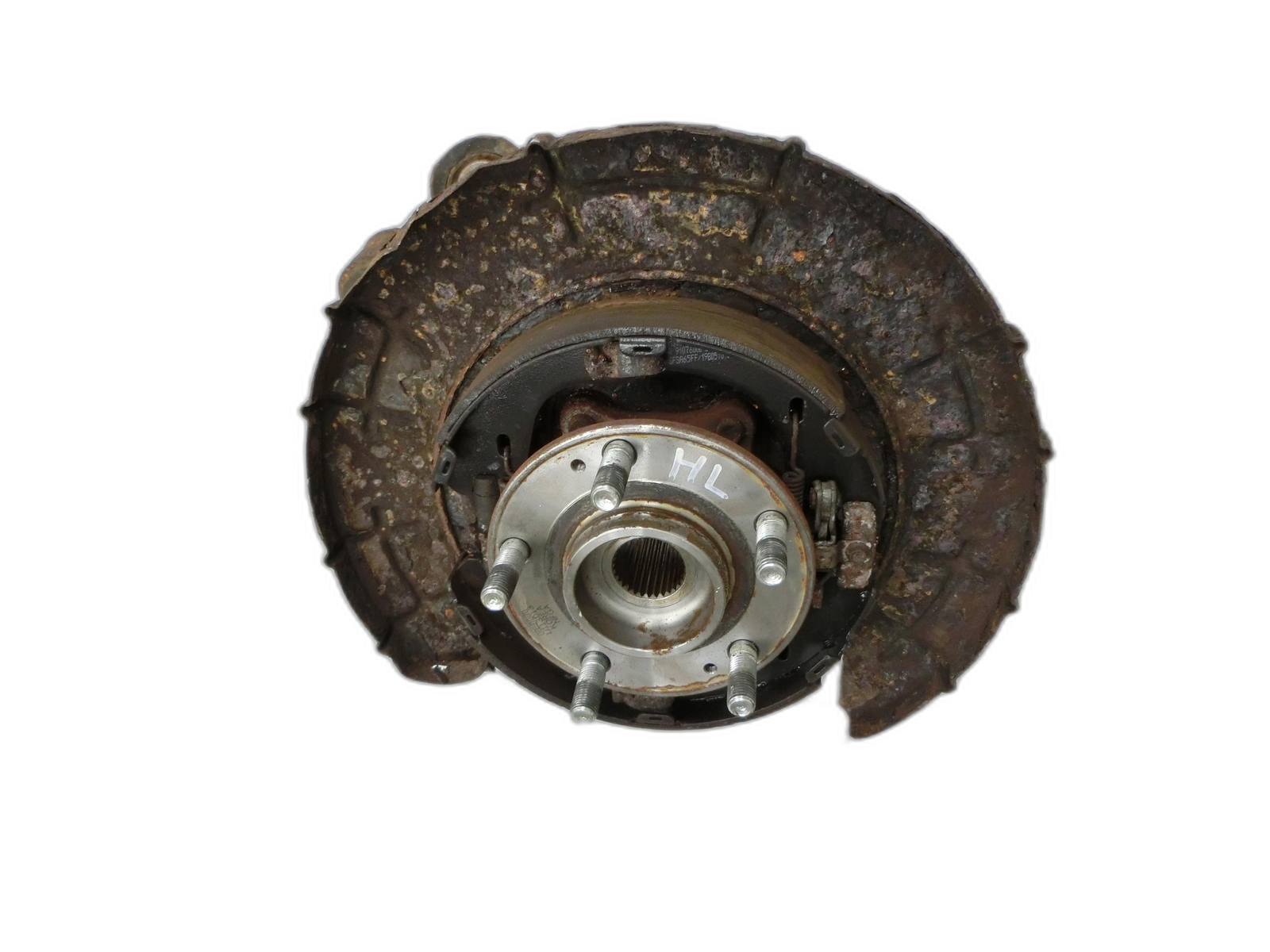 Hyundai IX55 09-11  CRDI 3,0 176KW Achsschenkel Radnabe mit ABS Links Hinten  - Bild 1