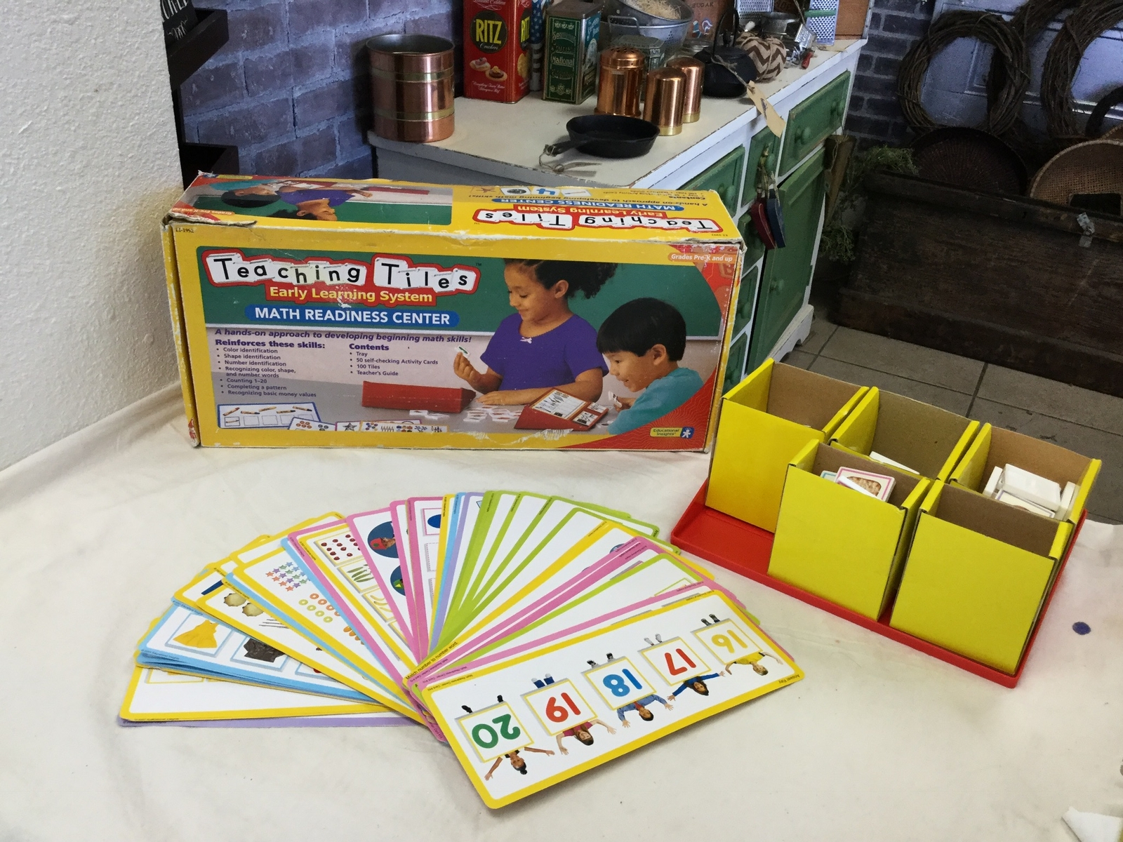 Educational Teaching Tiles Early Learning System EI1992 Grade Pre-K & Up