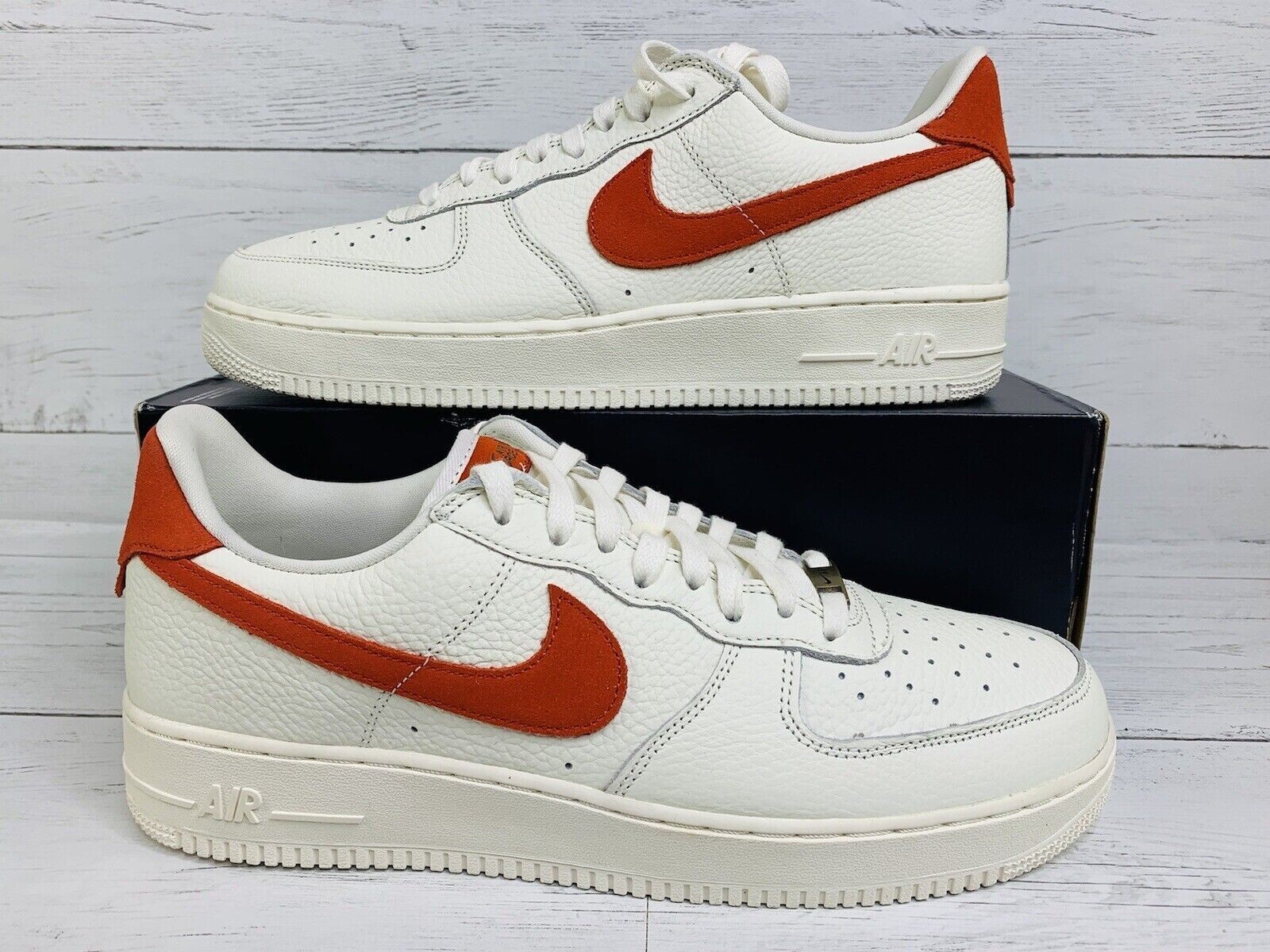 Nike Air Force 1 Low Craft Mantra Orange Beige Shoes CV1755