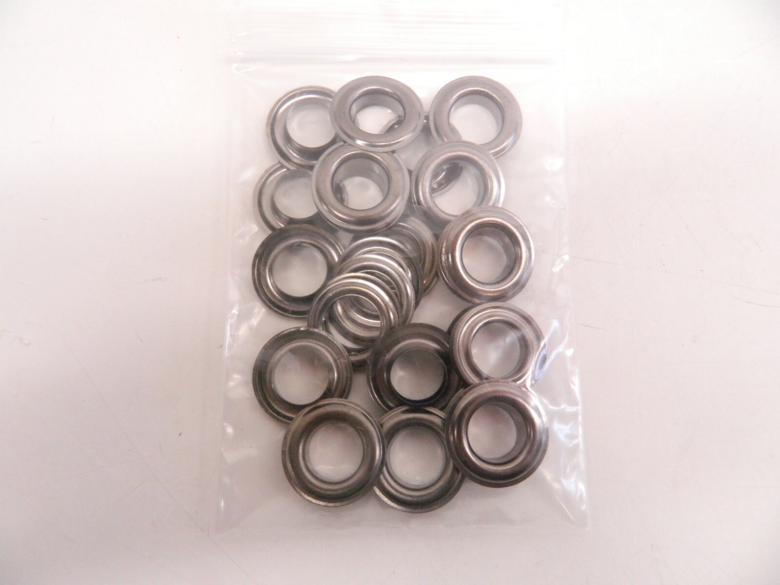 12mm Gunmetal Black Eyelets Ring w/Washer Grommet Banner Leather Craft 20 Sets