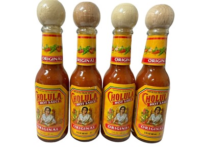 Cholula Original Hot Sauce Bundle: (4) 2 oz Bottles