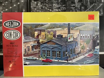 Ho scale Heljan Con-Cor Superior Baking Co.  1:87 Rare #9037 Building NEW In Box