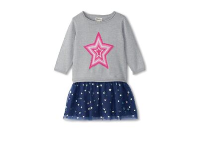 Платье-свитер Hatley Kids Stargirl с заниженной талией (для малышей / Маленьких девочек / больших детей)