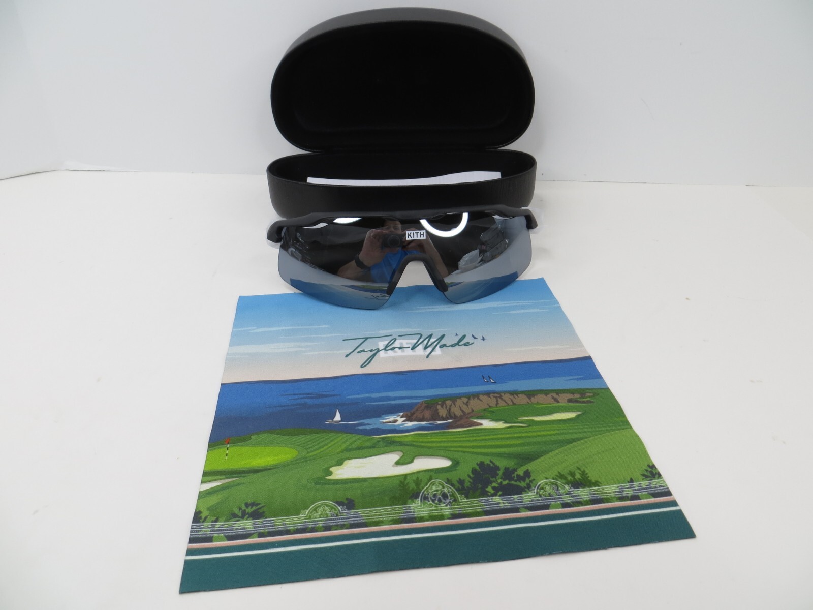 小物 Kith for TaylorMade 24 Racer Sunglasses Kith TaylorMade 24 Racer Sunglasses Black - SS24 - US