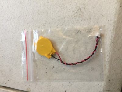2X for Dell E6230 E6320 BACKUP RTC Reserve Resume Clock BIOS CMOS BATTERY 2 WIRE