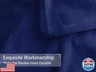 iMaylex Soft Puppy Flannel Fleece Blanket for Pet Dog Cat, Plush Microfiber, Cozy and Lightweight, Navy Blue, Pet, 19 x 27 inch (50 x 70 cm)