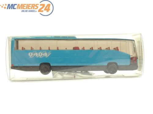 E188 Wiking H0 Modellauto Bus Reisebus MB O 404 RHD türkis 1:87 *TOP*